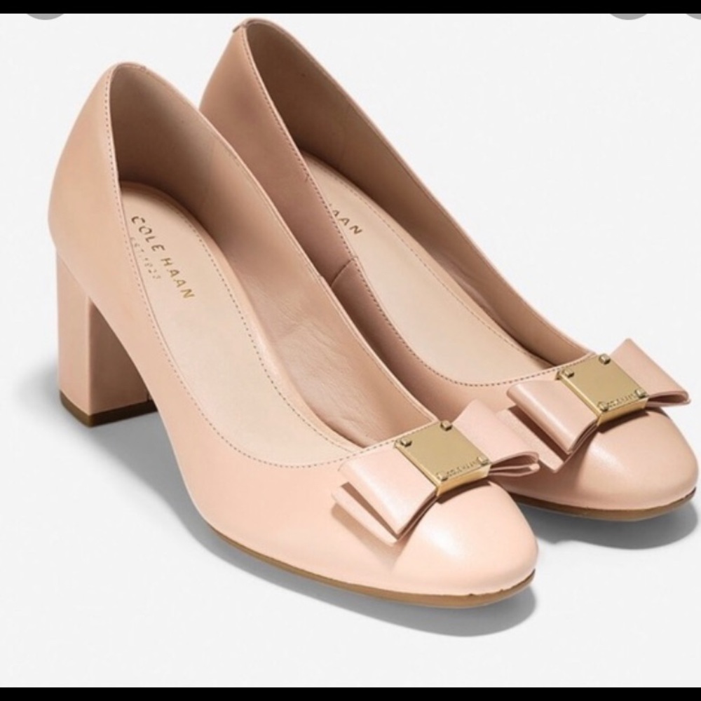 🍁Cole Haan  block heel pumps 🍁